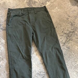 American Eagle Outfitters Dark Green Chinos